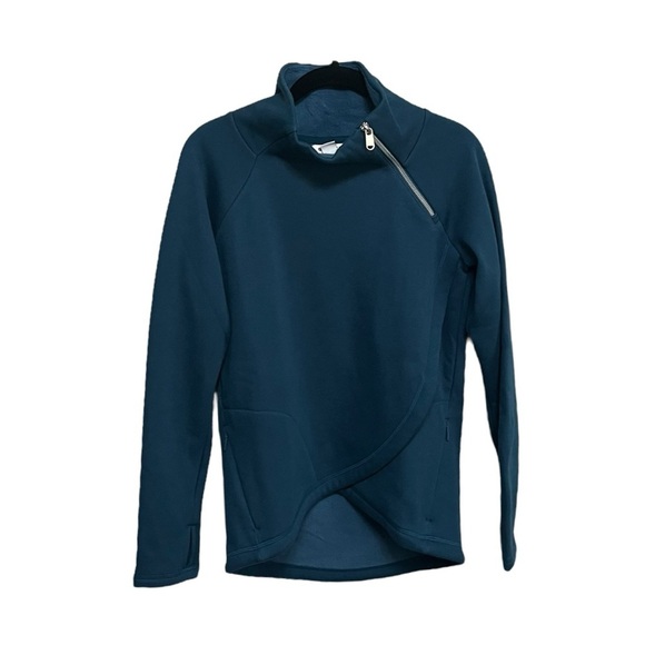 Athleta Cozy Karma Asym Pullover - Picture 2 of 10